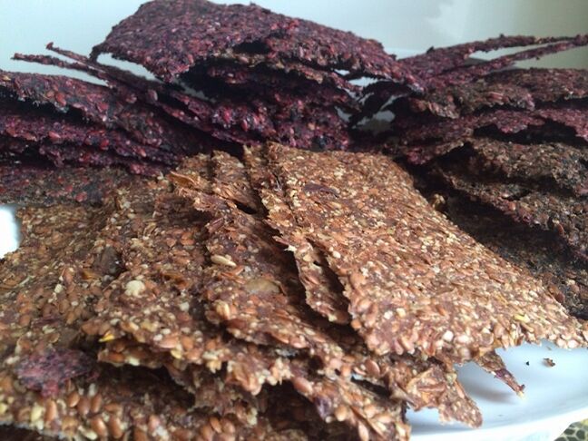 process for preparing flax chips for the Dukan diet