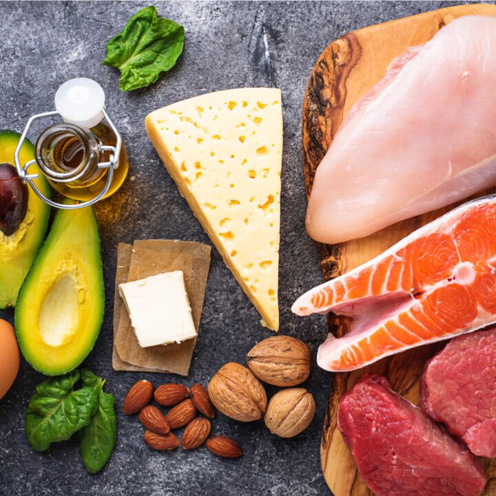 Healthy foods high in fat for the keto diet