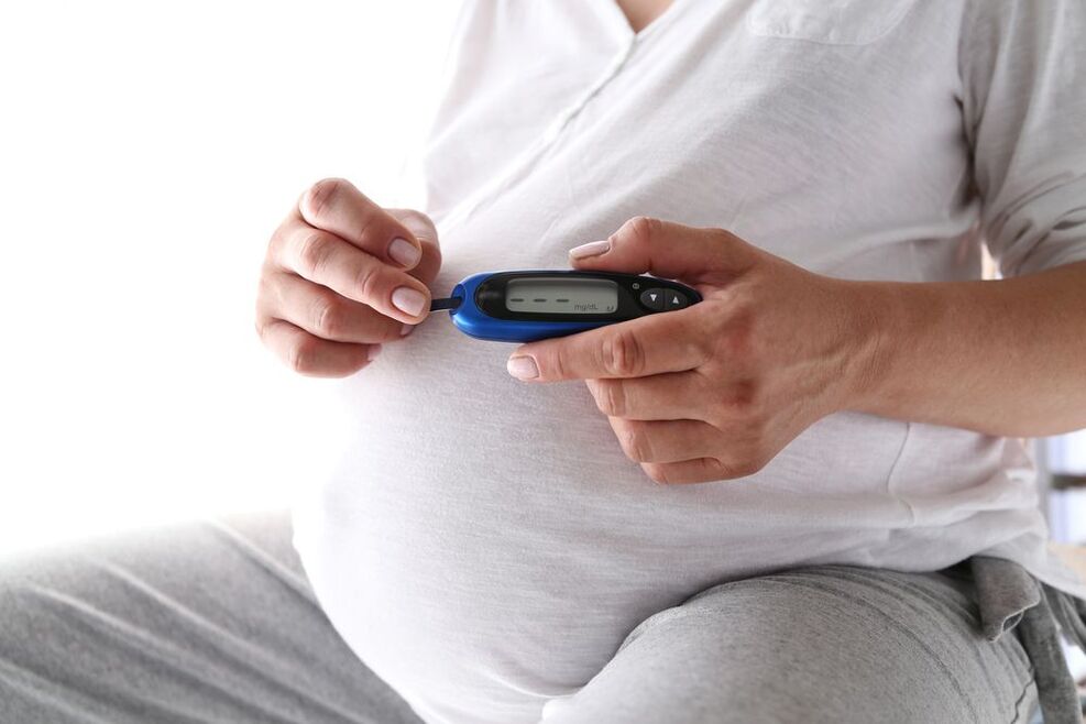 Measuring blood sugar for gestational diabetes