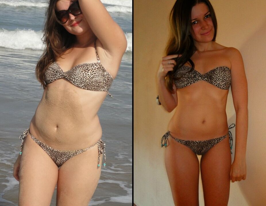egg diet before and after pictures