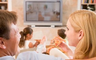 Turn off the tv during meals